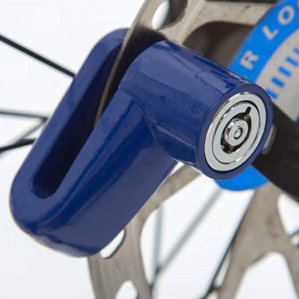 Motorcycle Security Anti-Theft Lock Sports & Outdoors Blue - DailySale