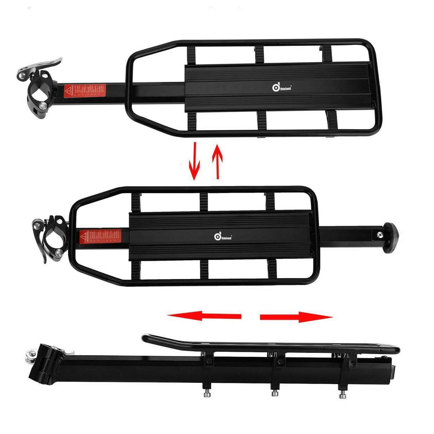 Mountain Bike Bicycle Rear Rack Seat Sports & Outdoors - DailySale