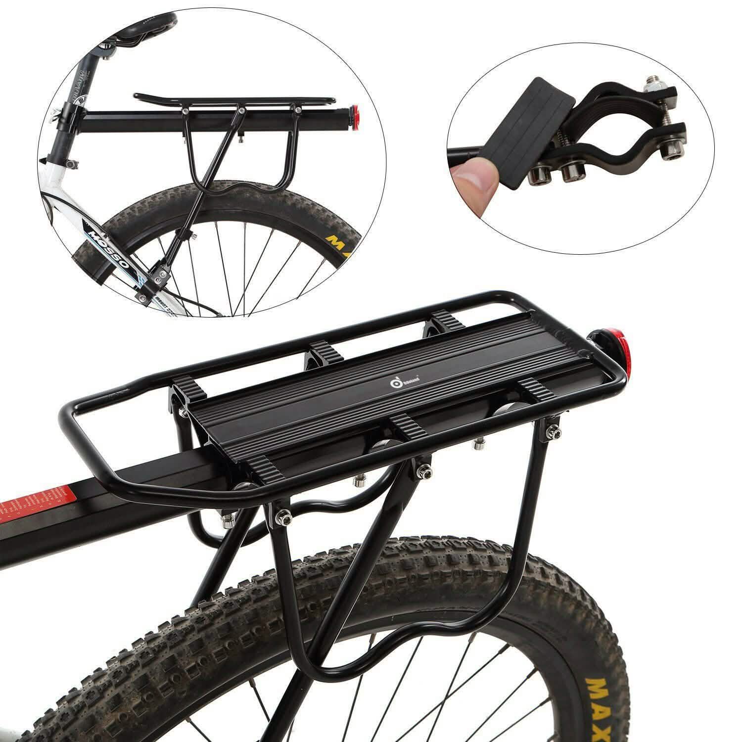 Mountain Bike Bicycle Rear Rack Seat Sports & Outdoors - DailySale