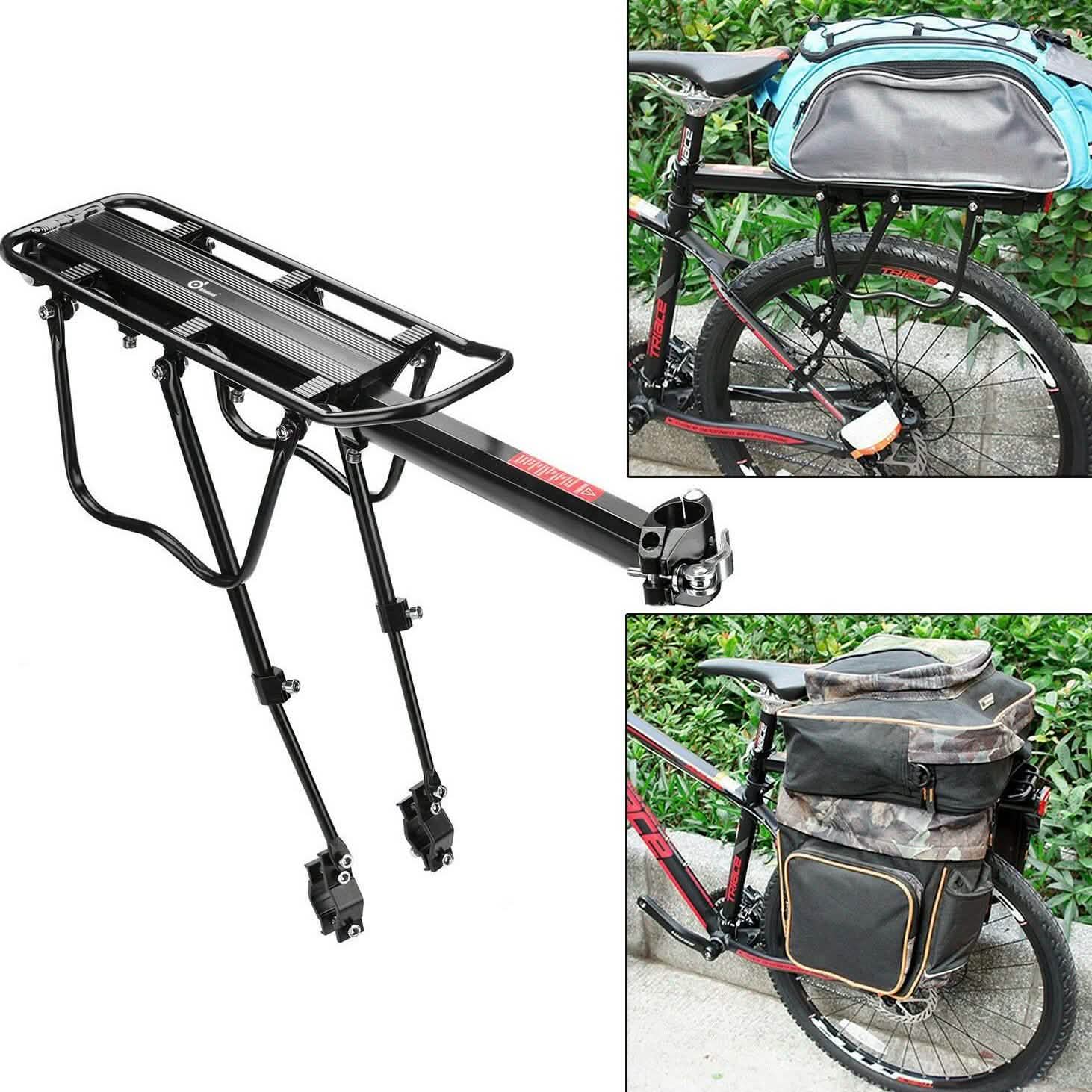 Mountain Bike Bicycle Rear Rack Seat Sports & Outdoors - DailySale