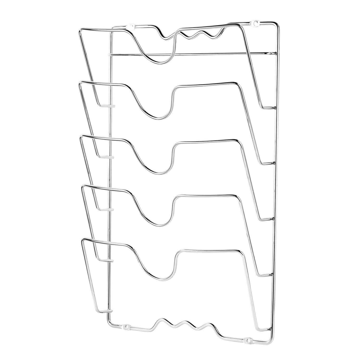Mounted Pot Lid Rack Pot Cover Organizer Kitchen & Dining - DailySale