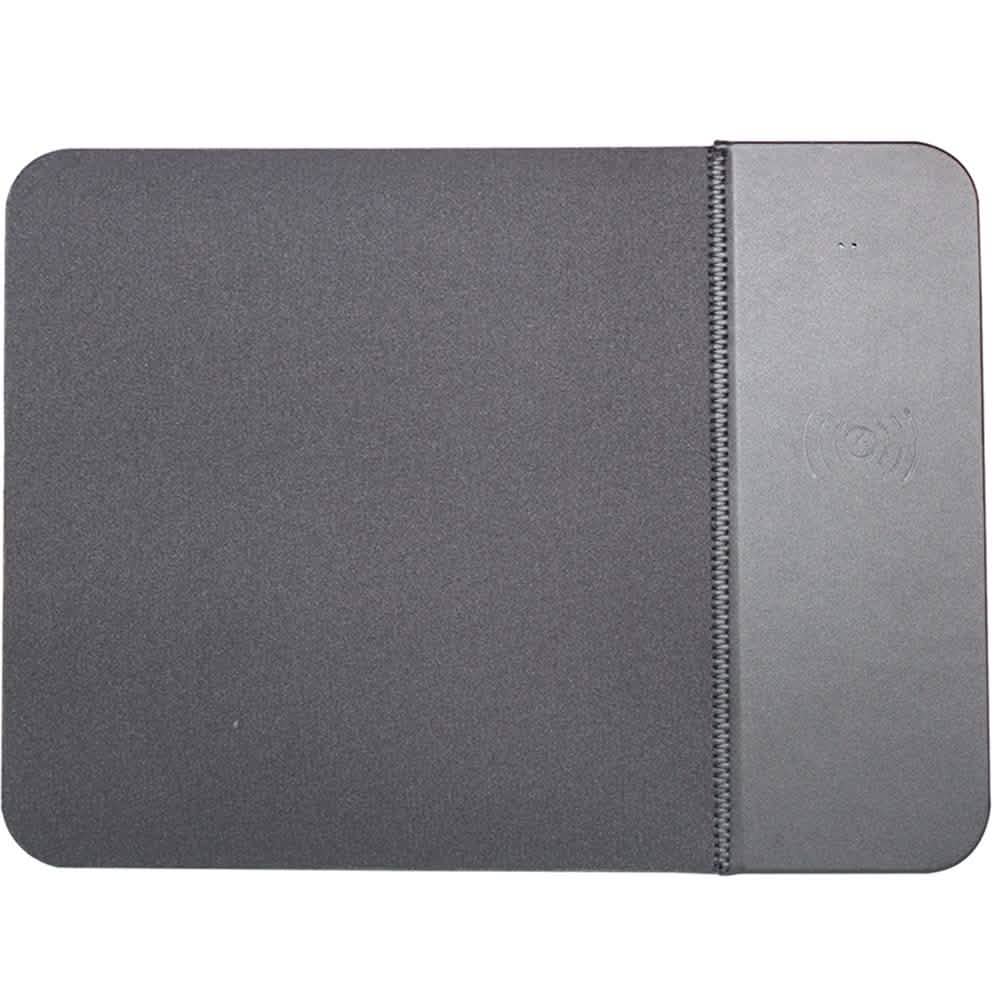 Mouse & Wireless Qi Charging Pad Computer Accessories Gray - DailySale