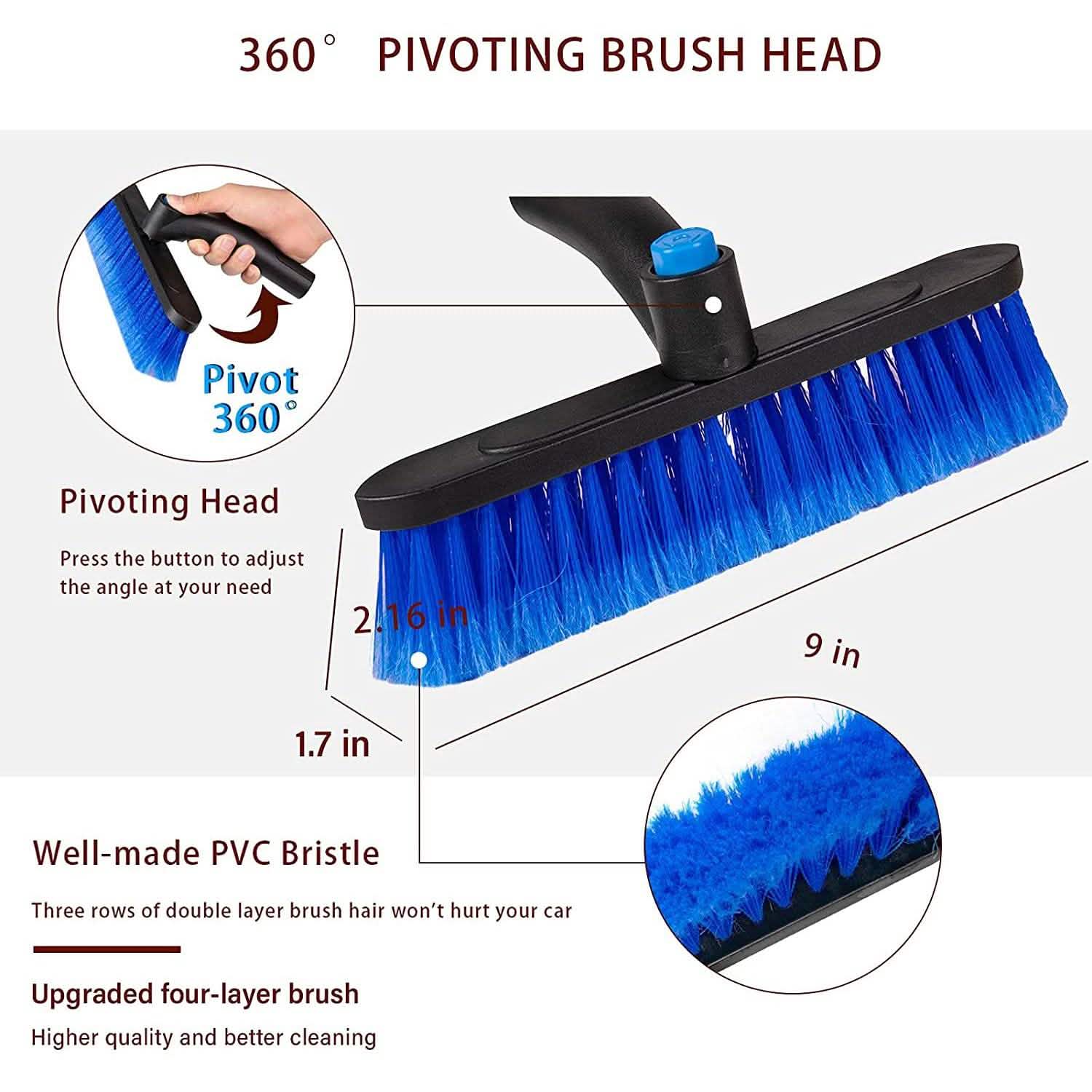 Moyidea 36" Extendable Ice Scraper Automotive - DailySale