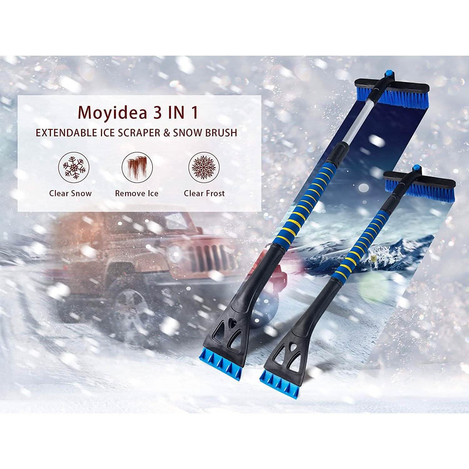Moyidea 36" Extendable Ice Scraper Automotive - DailySale