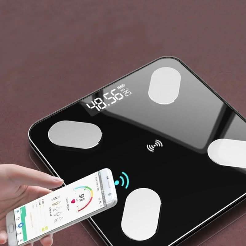 Mrosaa Digital Smart APP Electronic Weight Scale Fitness - DailySale