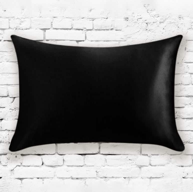 Mulberry Silk Pillowcases - Assorted Colors Linen & Bedding Black - DailySale
