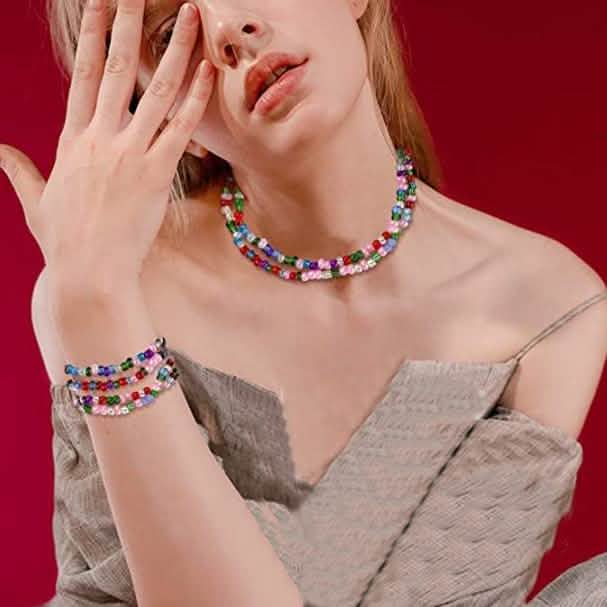 Multi-Color Face Mask Holder Beads Chain Face Masks & PPE - DailySale