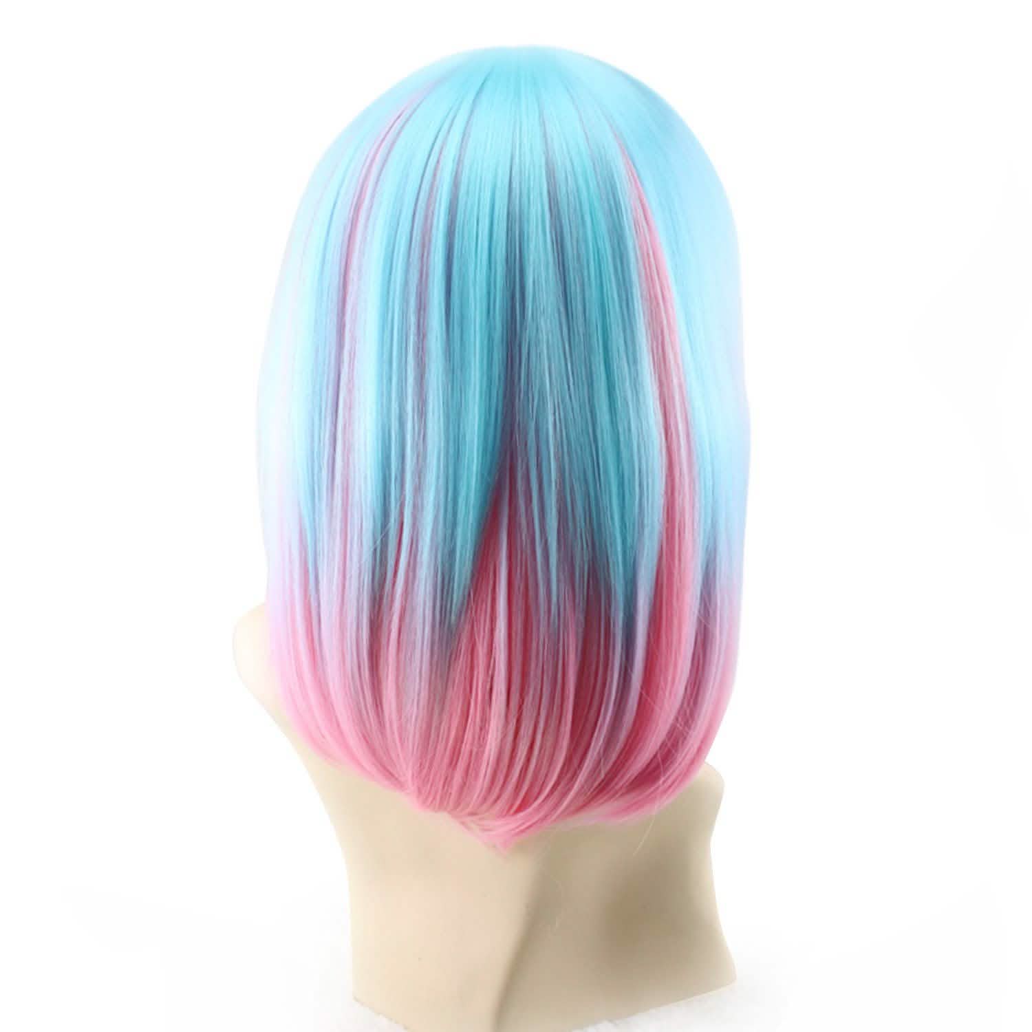 Multi-Color Ombre Short Bob Wig Beauty & Personal Care - DailySale