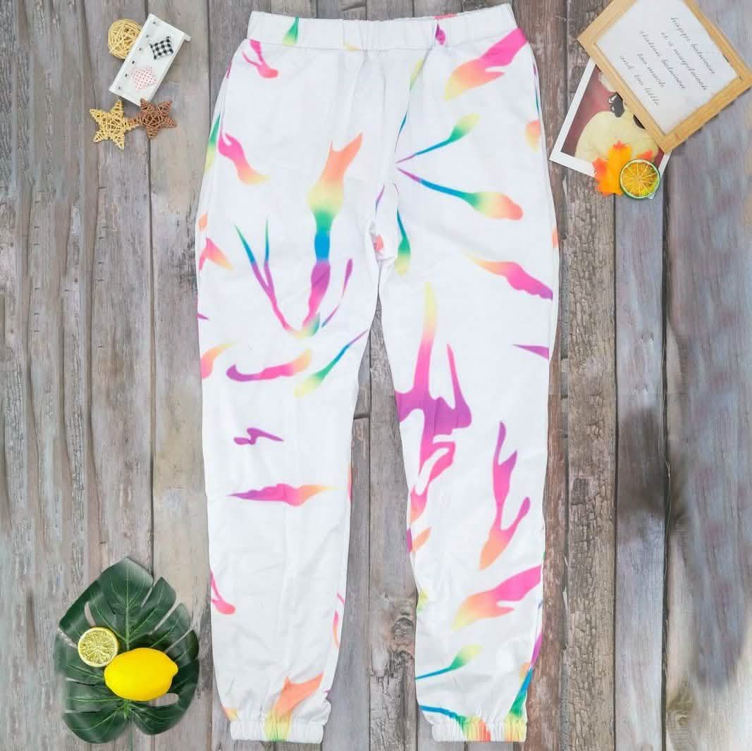 Multi-Color Tie Dye Joggers Women's Clothing - DailySale
