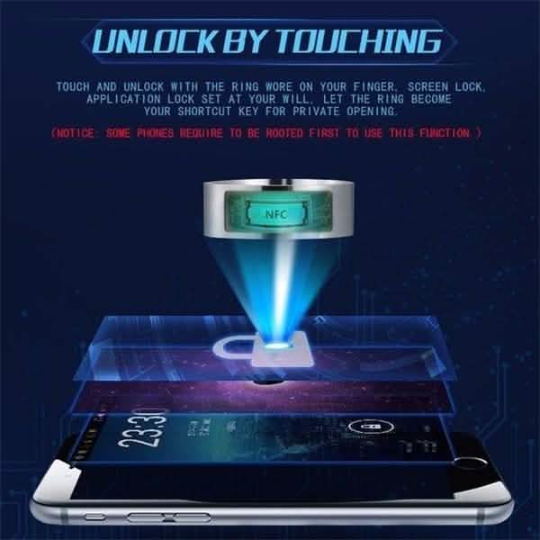 Multi-functional Waterproof Intelligent NFC Smart Ring Rings - DailySale