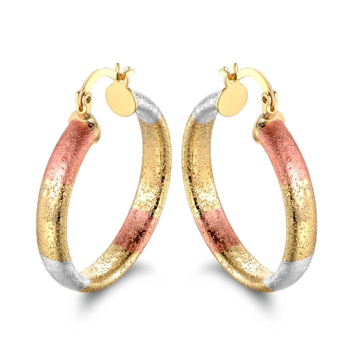 Multi Gold Hoop Earrings - Assorted Styles Jewelry No. 1 - DailySale