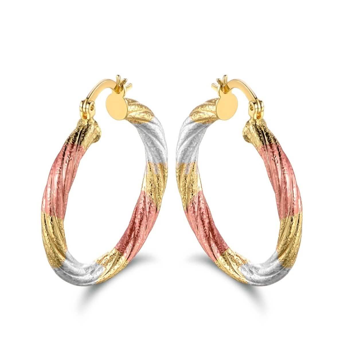 Multi Gold Hoop Earrings - Assorted Styles Jewelry No. 2 - DailySale