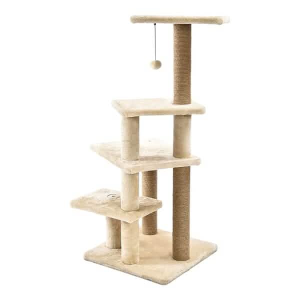 Multi-Platform Cat Condo Tree Tower With Scratching Post Pet Supplies - DailySale