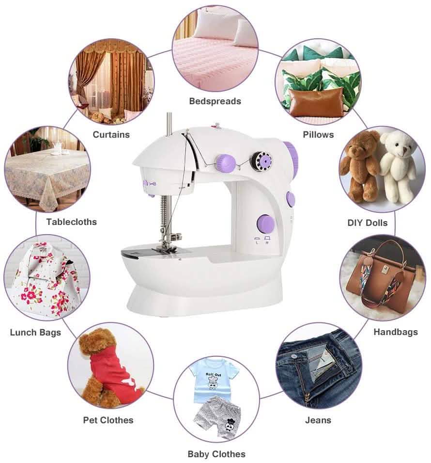 Multifunction Electric Mini Sewing Machine Household Appliances - DailySale