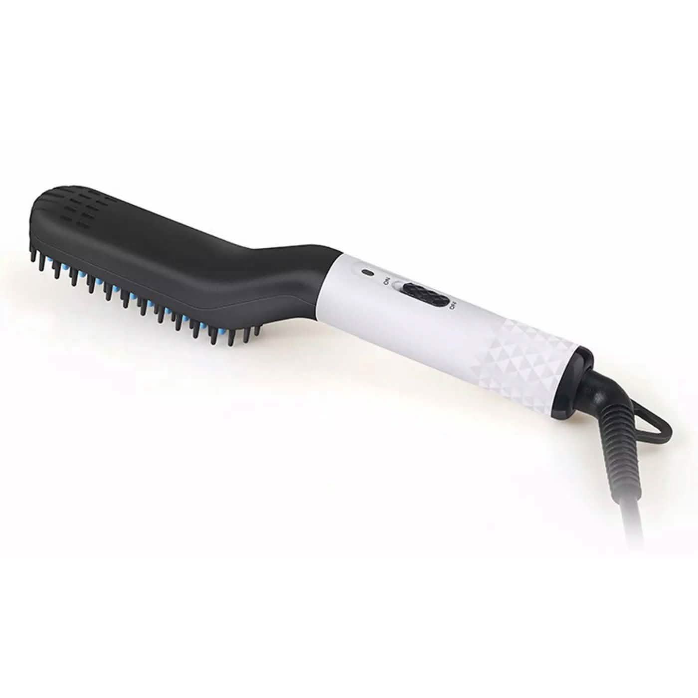 Multifunctional Beard Straightener for Men Electric Hot Hair Straightening Comb Men's Grooming - DailySale