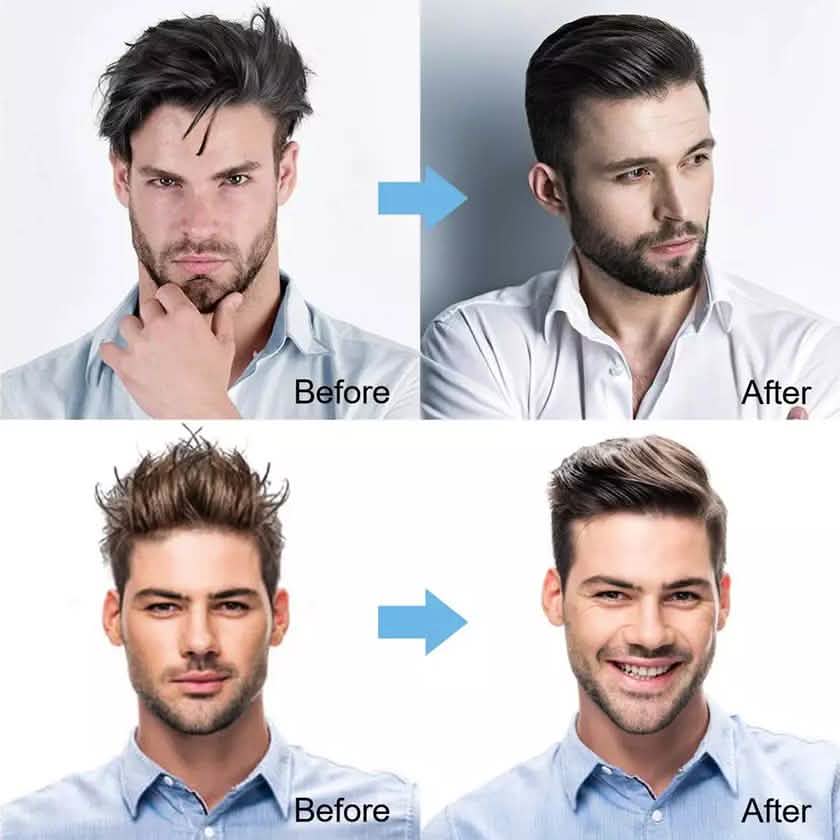 Multifunctional Beard Straightener for Men Electric Hot Hair Straightening Comb Men's Grooming - DailySale