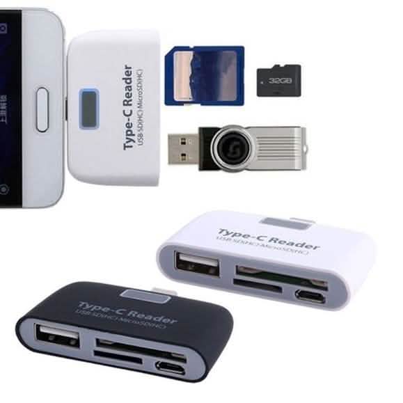 Multifunctional Smart 4-in-1 Laptop PC Durable Phone TF Micro SD Computer Accessories - DailySale
