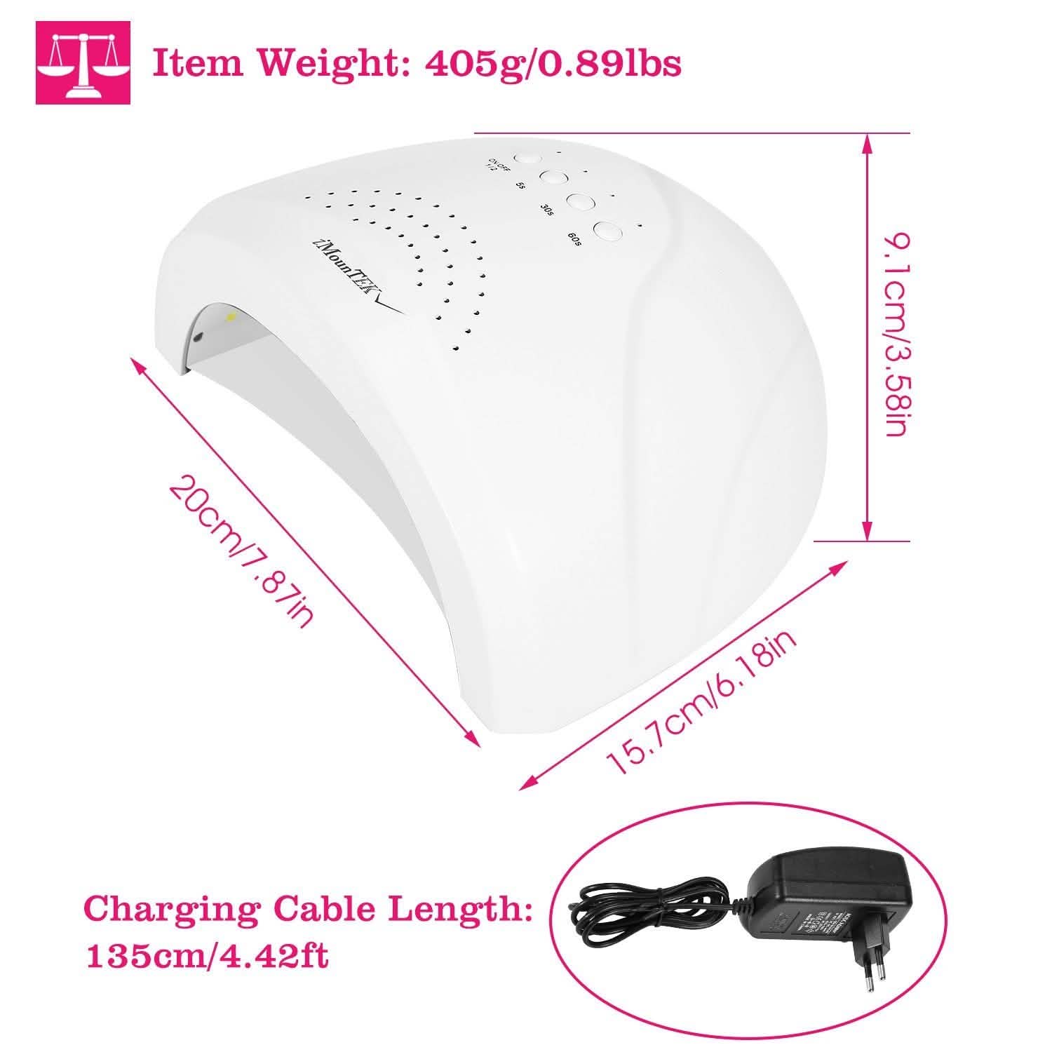 Nail Dryer 48W/24W UV LED Lamp Beauty & Personal Care - DailySale