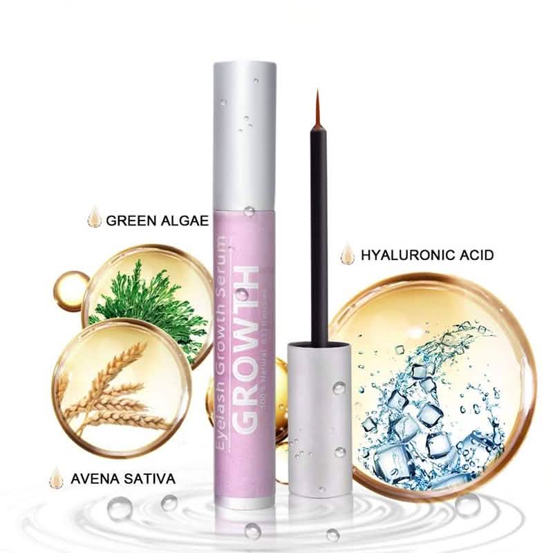 Natural Eyelash Growth and Enhancer Serum Beauty & Personal Care - DailySale