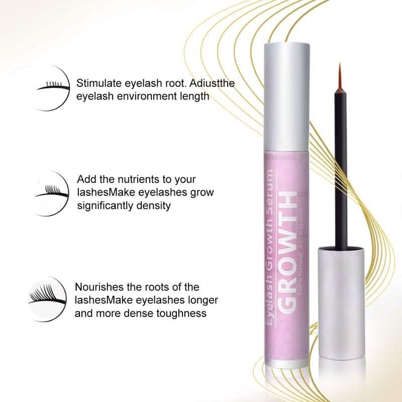 Natural Eyelash Growth and Enhancer Serum Beauty & Personal Care - DailySale