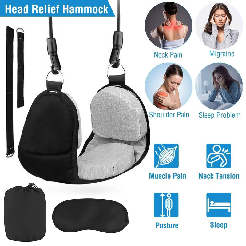 Neck Head Hammock Portable Cervical Traction Relief Hammock Wellness - DailySale