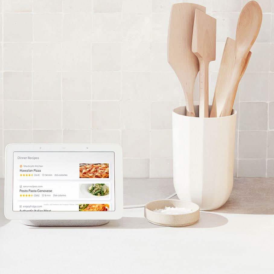 Nest Hub Smart Display with Google Assistant - Chalk TV & Video - DailySale