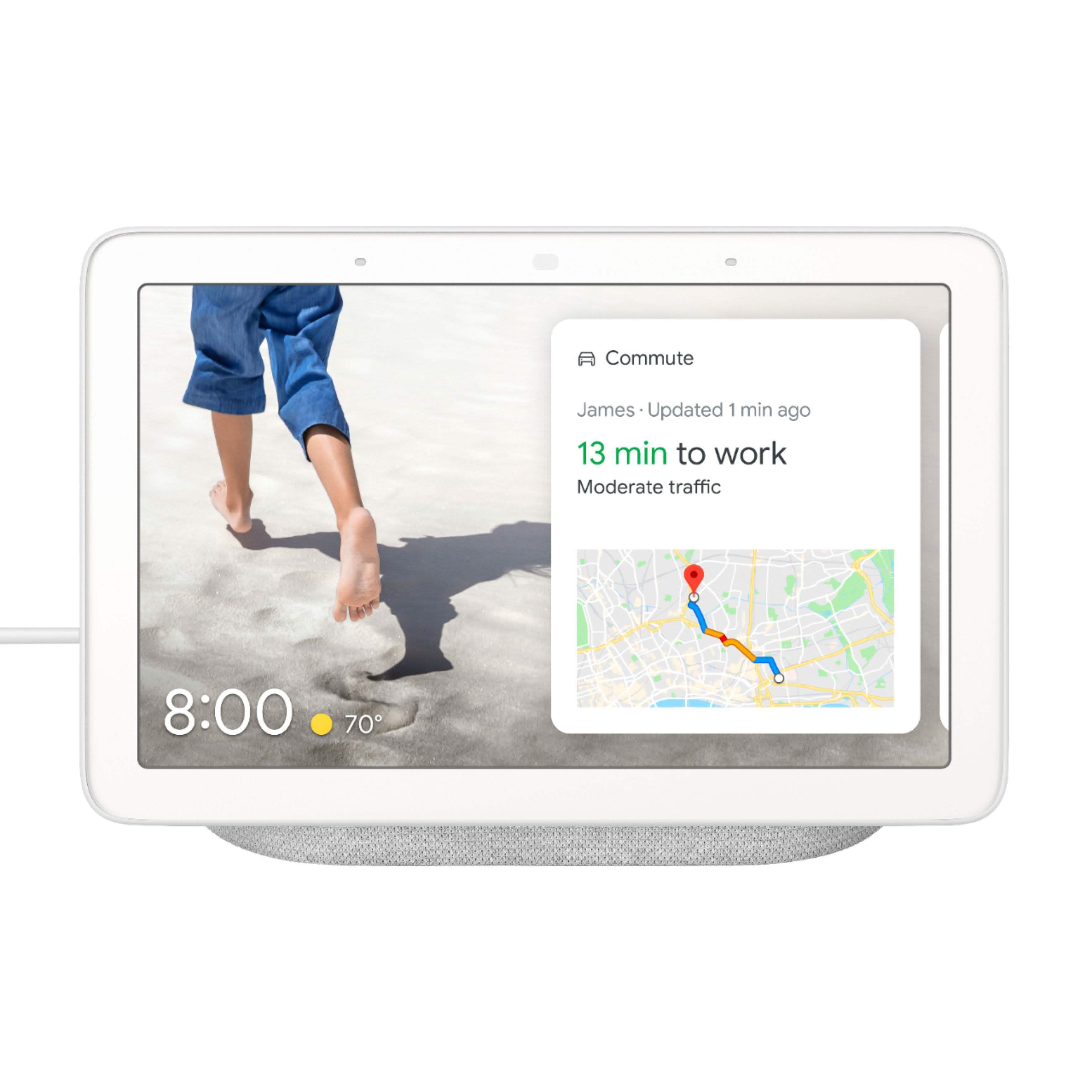 Nest Hub Smart Display with Google Assistant - Chalk TV & Video - DailySale