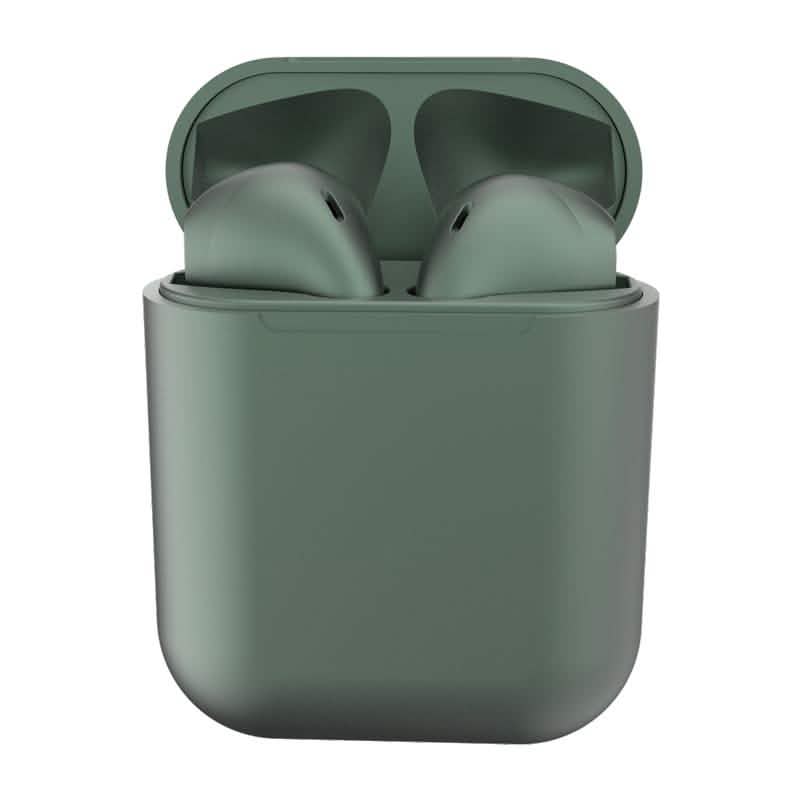 New Metal Inpods TWS Mini Wireless Bluetooth Earphones Headphones & Speakers Dark Green - DailySale
