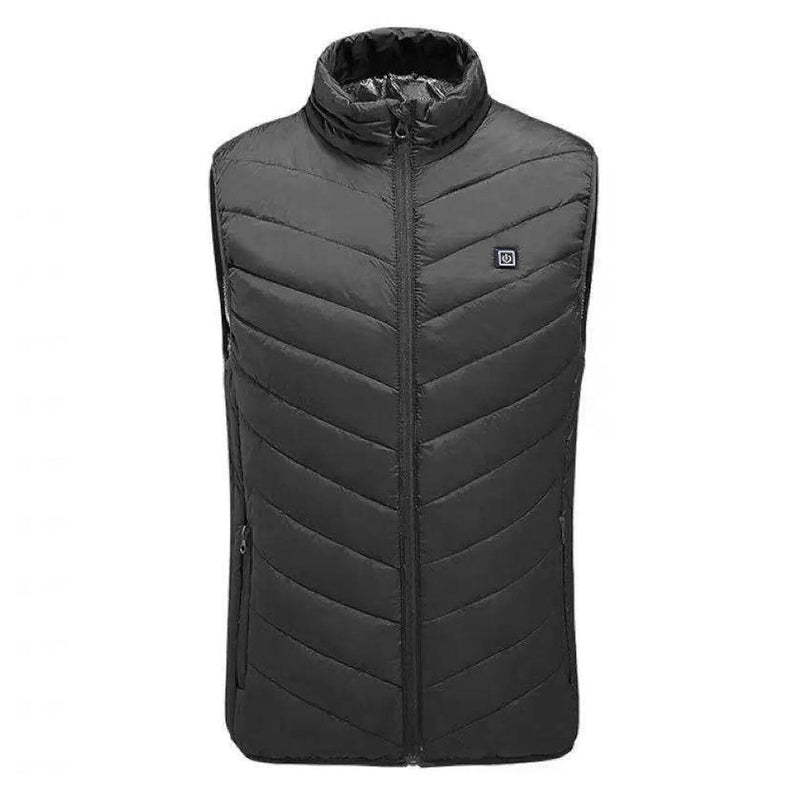 Nine Districts Intelligent Heating Vest Electric Heating Men's Outerwear Black S - DailySale
