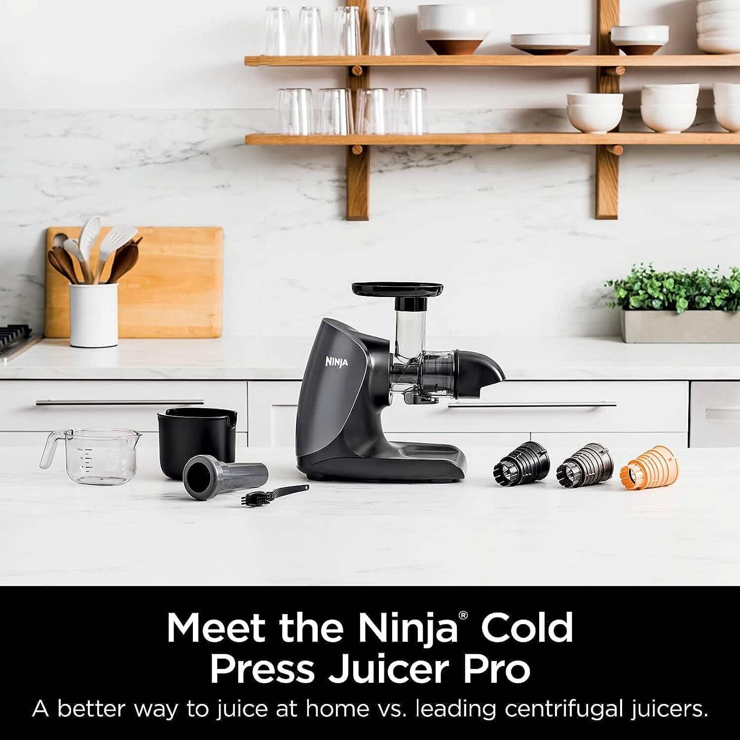 Ninja JC101 Cold Press Pro Juicer 1st Generation Graphite (Refurbished) Kitchen Appliances - DailySale