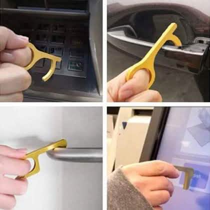 No-Contact Door Opener Hand Key Tool Sports & Outdoors - DailySale