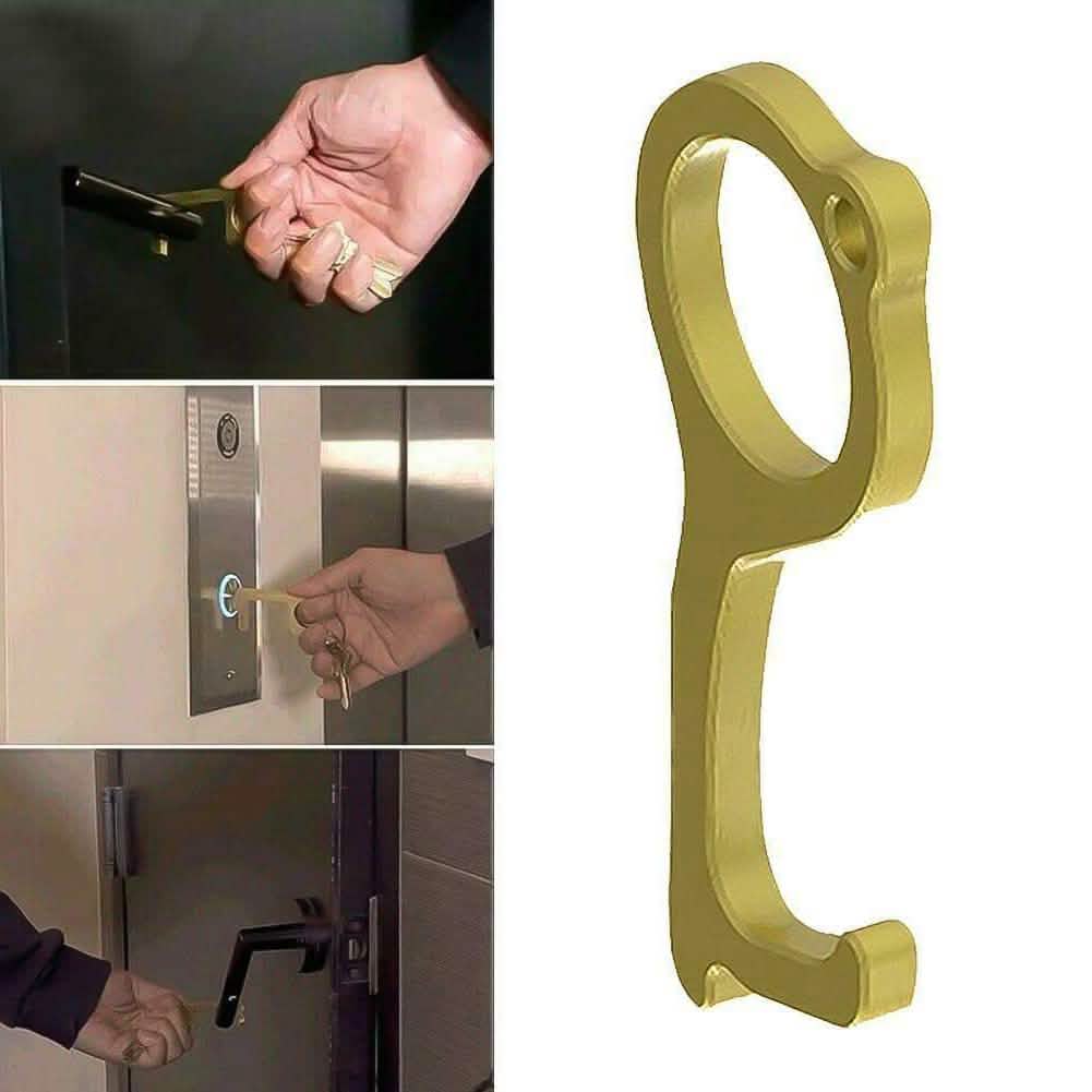 No-Contact Door Opener Hand Key Tool Sports & Outdoors - DailySale