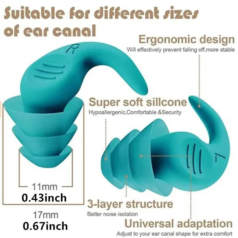 Noise-Cancelling Earplugs Wellness - DailySale