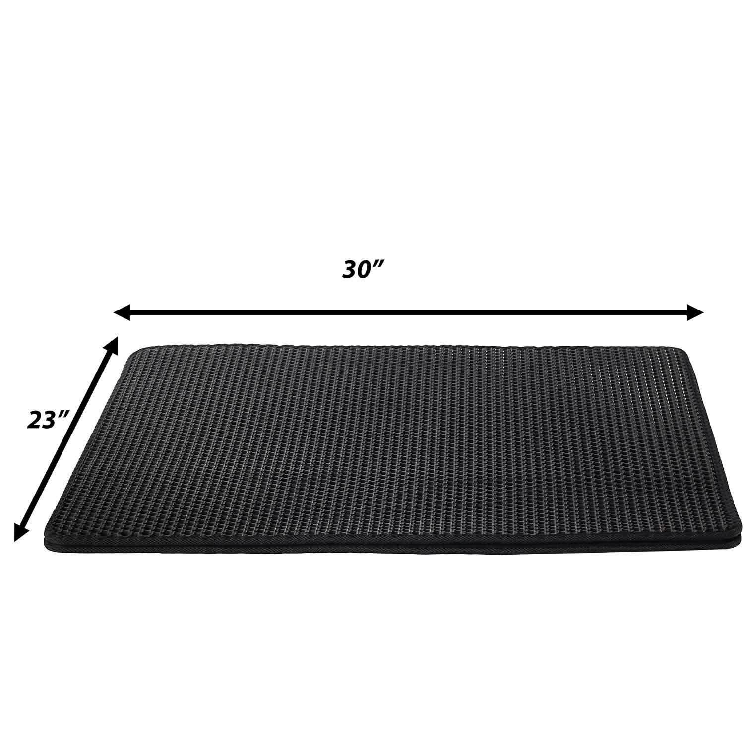 Non Slip Cat and Rabbit Litter Trap Mat for Litter Boxes Pet Supplies - DailySale