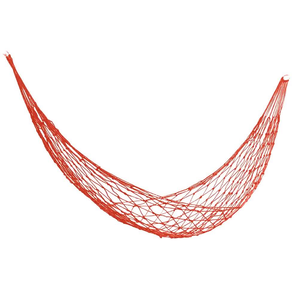 Nylon Mesh Hammocks Sports & Outdoors Red - DailySale