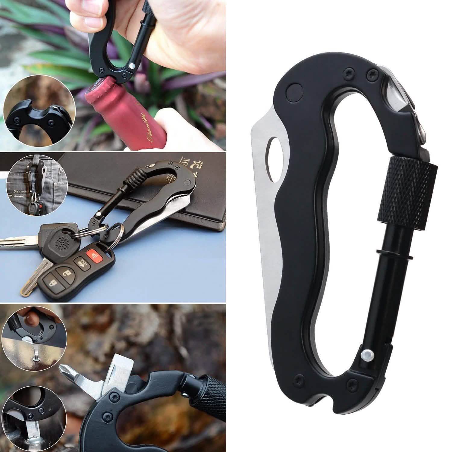 ODOLAND Camping Cookware Kit Lightweight Portable Cookware Set Sports & Outdoors - DailySale