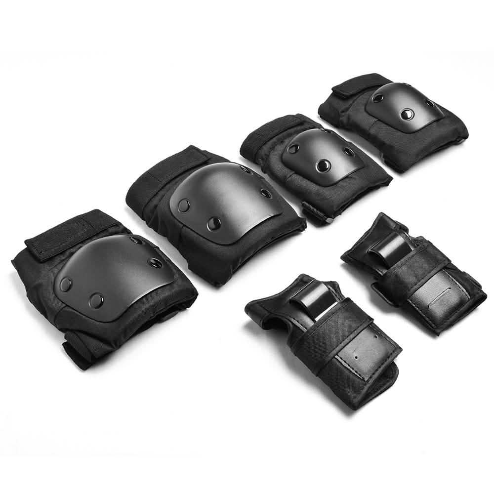 Odoland Knee and Elbow Waist Pads for Cycling, Skating, Mini Biking Riding Adjustable Size Sports & Outdoors - DailySale