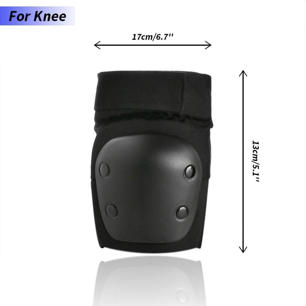 Odoland Knee and Elbow Waist Pads for Cycling, Skating, Mini Biking Riding Adjustable Size Sports & Outdoors - DailySale
