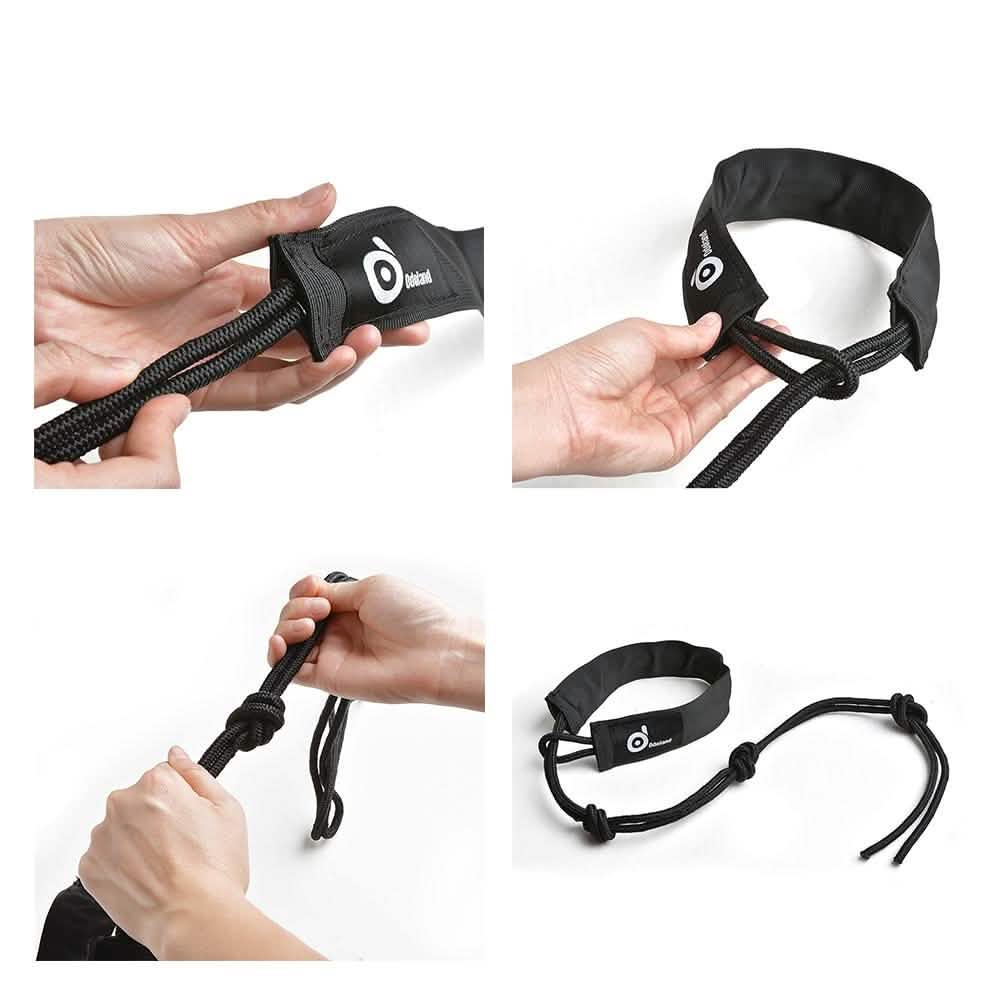 Odoland Lightweight Portable Nylon Camping Hammock and Steel Carabiners Sports & Outdoors - DailySale