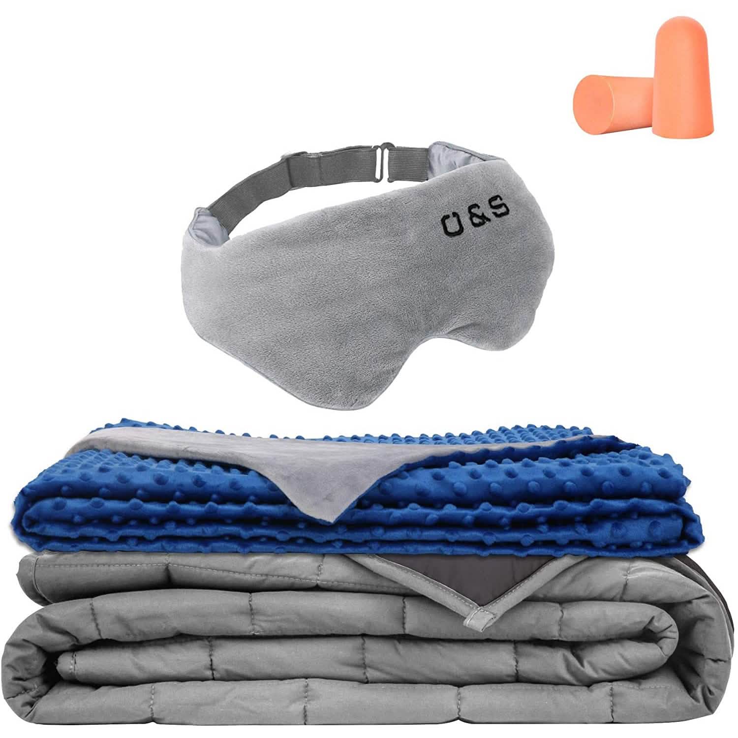 Olsen & Smith Dual Sided Premium Weighted Blanket Bedding - DailySale