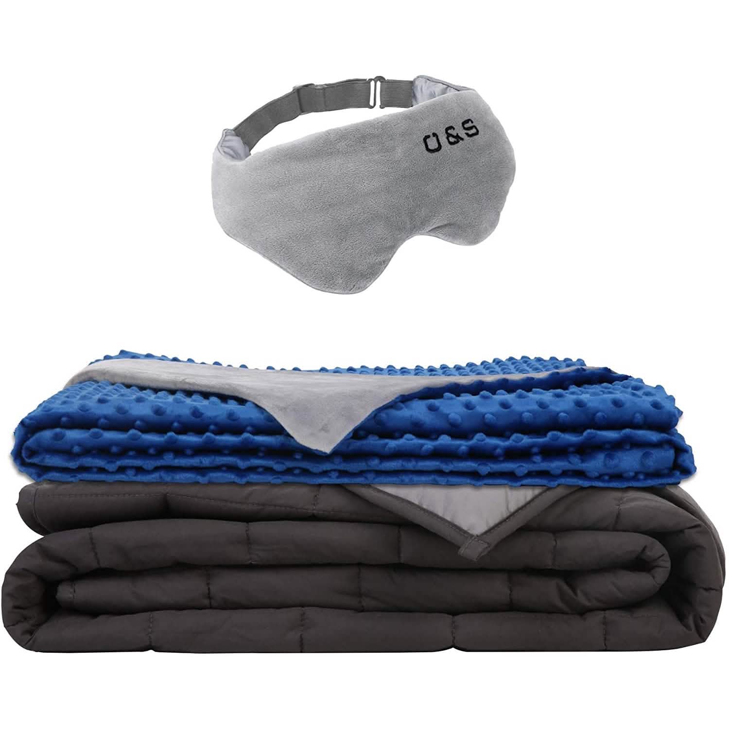 Olsen & Smith Dual Sided Premium Weighted Blanket Bedding - DailySale