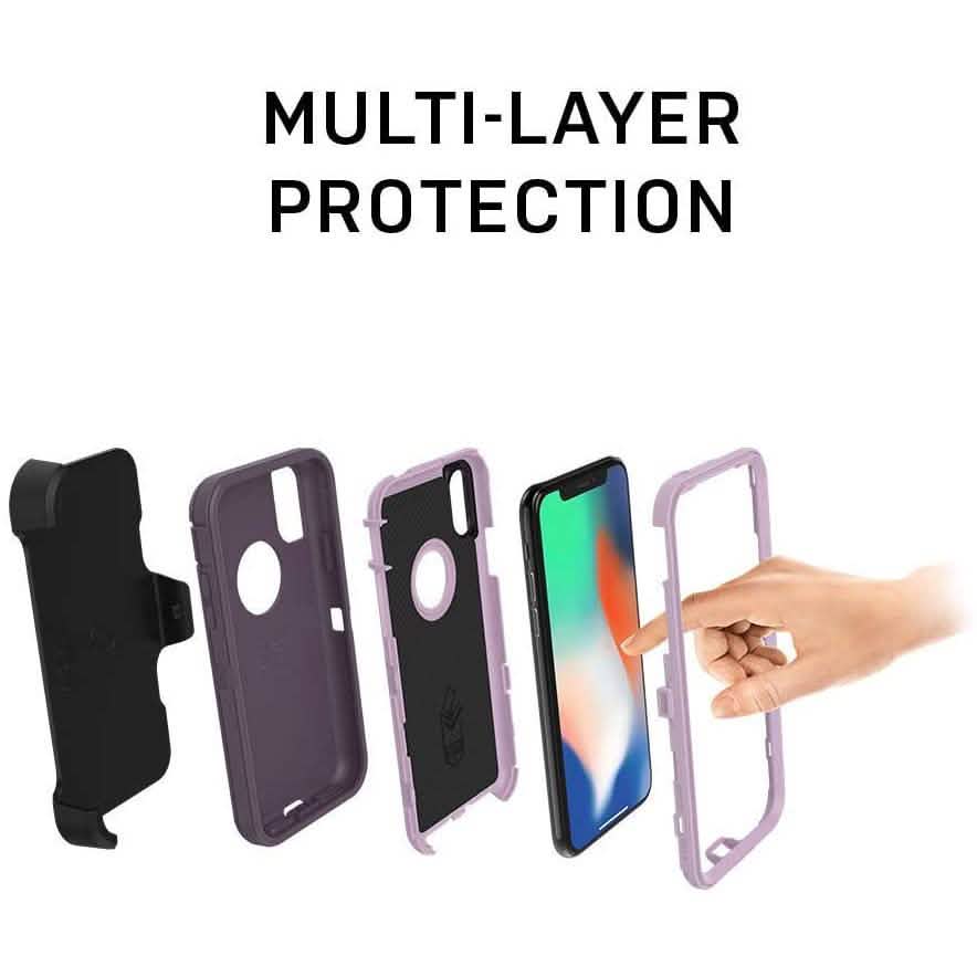 OtterBox Defender Series Case for iPhone Xs & iPhone X Cell Phone Accessories - DailySale