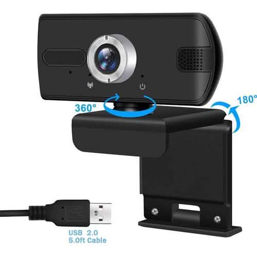 OULUCCI 1920 x 1080p USB Webcam Computer Accessories - DailySale