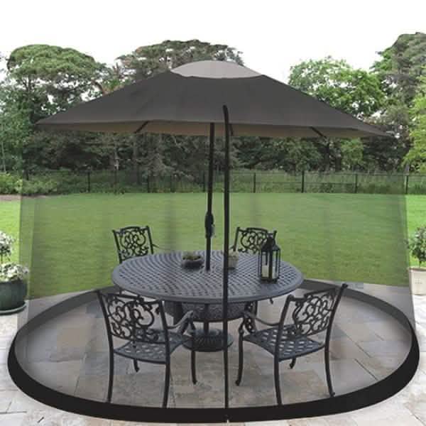 Outdoor 9-Foot Umbrella Table Screen Home Essentials - DailySale
