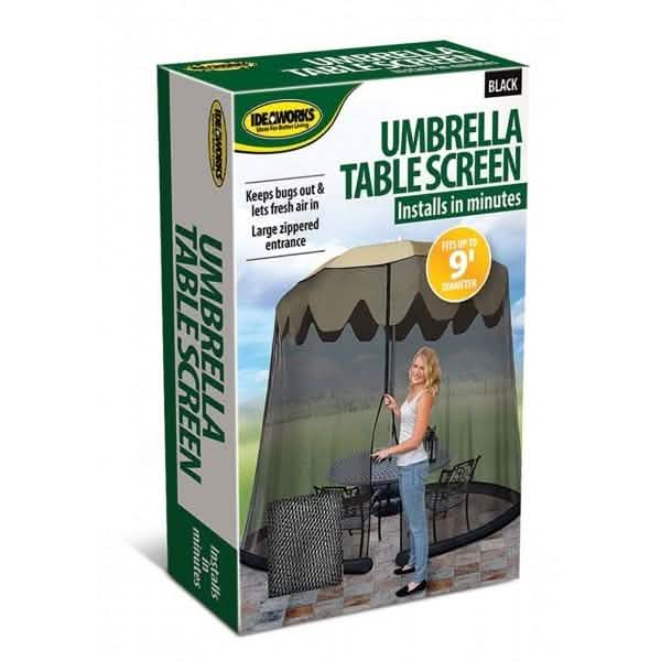 Outdoor 9-Foot Umbrella Table Screen Home Essentials - DailySale