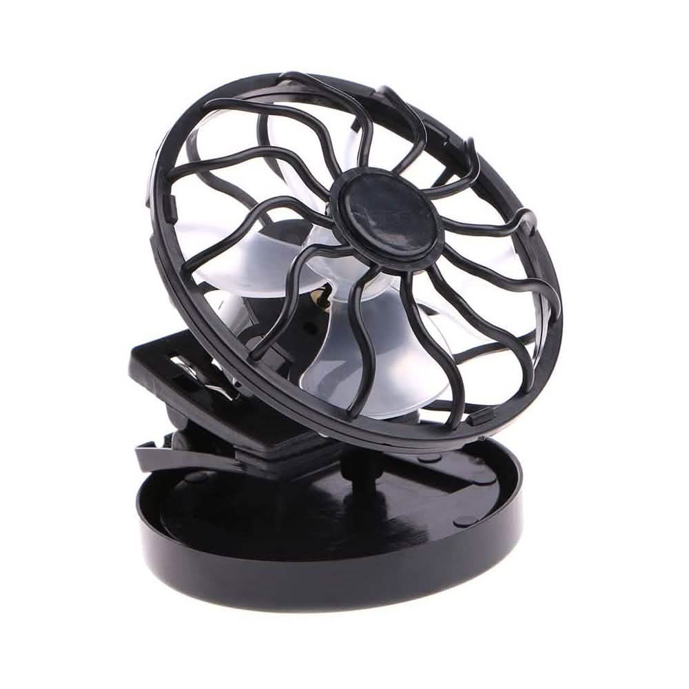 Outdoor Clip-On Solar Fan Sports & Outdoors - DailySale