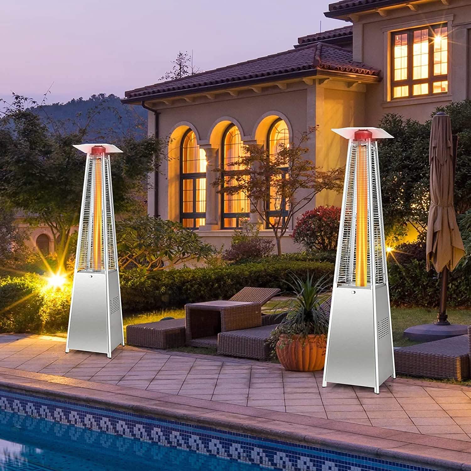 Outdoor Propane Patio Heater Garden & Patio - DailySale