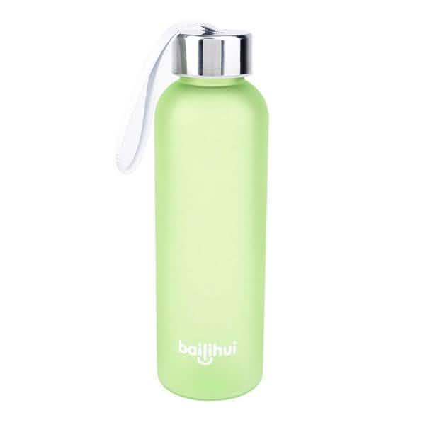 Outdoor Sports Portable Frosted Water Bottle Sports & Outdoors Green - DailySale