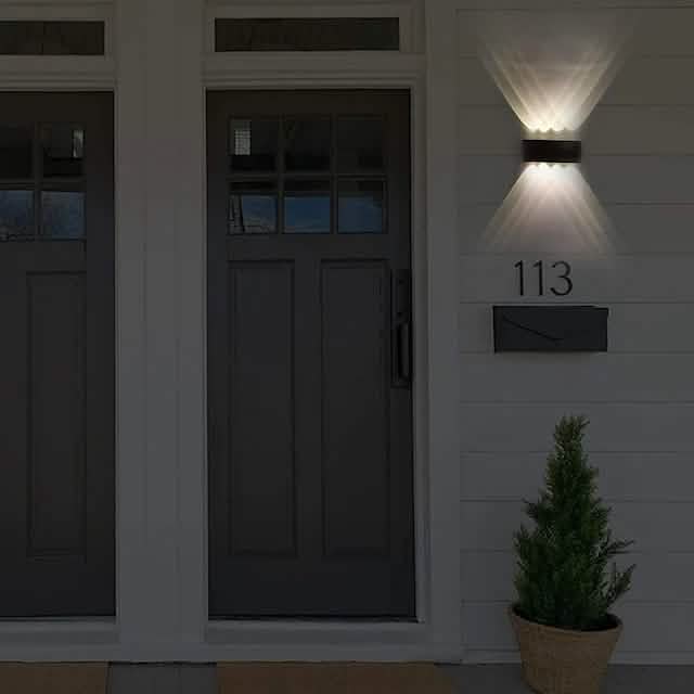 Outdoor Waterproof Wall Light Outdoor Lighting - DailySale