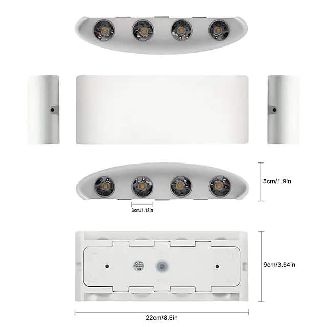 Outdoor Waterproof Wall Light Outdoor Lighting - DailySale